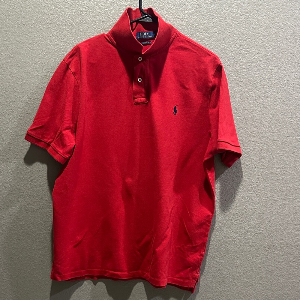 Polo by Ralph Lauren Men's Vibrant Red Polo Shirt